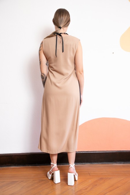 Blusa Alongada Pollyana | Cappuccino - Image 2