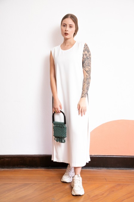 Blusa Alongada Pollyana | Off white