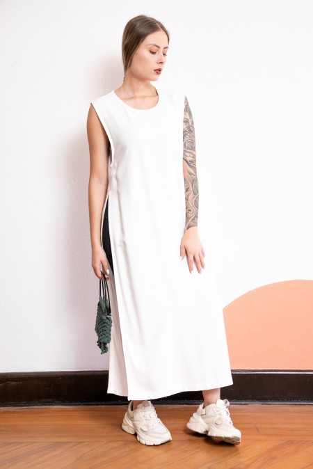 Blusa Alongada Pollyana | Off white - Image 3