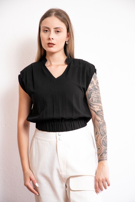 Blusa Jaqueline | Preta - Image 3