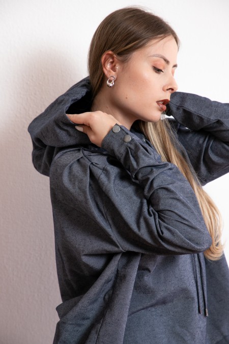 Blusa Luma | Azul Marinho - Image 3